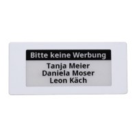 withNFCtag - Briefkastenschild